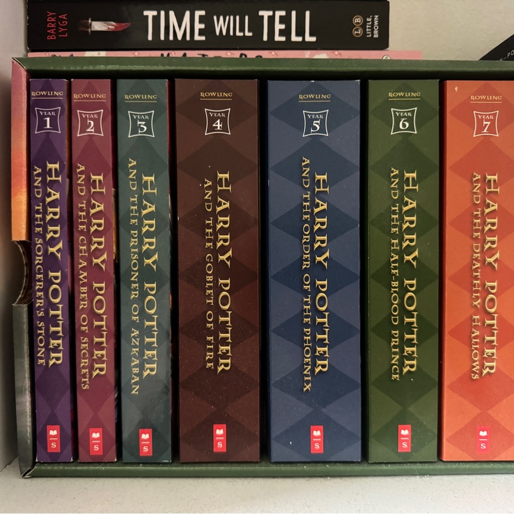 Harry Potter Softcover Book Complete Set